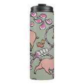 Hilarisch patroon Chinees Varkenspad Kies Kleur TT Thermosbeker (Voorkant)