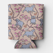 Hilarisch patroon Chinees Vietnamese varkensjaar K Blikjeskoeler (Voorkant)