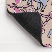 Hilarisch patroon Chinees Vietnamese varkensjaar M Muismat (Hoek)