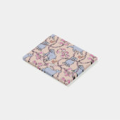 Hilarisch patroon Chinees Vietnamese varkensjaar P Post-it® Notes (Schuin)