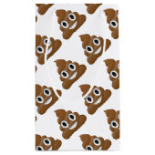 Hilarisch plezier poop-emoji - Poo cartoon design Klein Cadeauzakje (Achterkant)