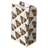 Hilarisch plezier poop-emoji - Poo cartoon design Klein Cadeauzakje (Achterkant Gekanteld)