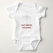 Hilarisch & Schattig: Gepersonaliseerd Baby Bodysu Romper (Voorkant)