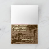 Hilarisch Vaderdag citaat Kaart (Binnen)