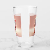 Hilarisch Valentijn varken 3D look voor & achter Glas (Links)