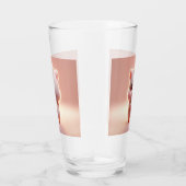 Hilarisch Valentijn varken 3D look voor & achter Glas (Rechts)