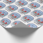 Hilarisch visverhaal inpakpapier (Hoek)