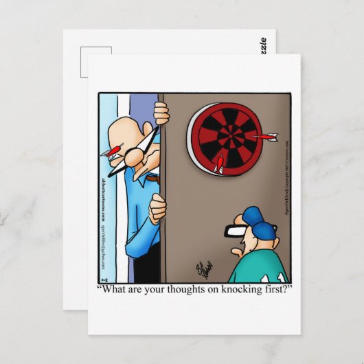 Hilarisch voor het lachen Briefkaart (Voorkant / Achterkant)