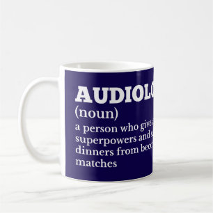 Hilarische Audioloog Definitie Mok