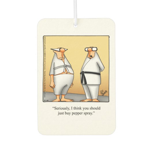 Hilarische auto luchtverfrisser voor hem (Voorkant)