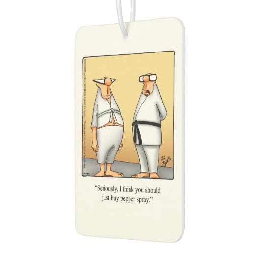 Hilarische auto luchtverfrisser voor hem (Links)