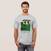 Hilarische Barbacue Humor T-shirt voor papa (Voorkant volledig)