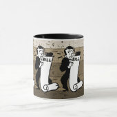 Hilarische Bill & Expense Budgetliefhebbers Mok (Midden)