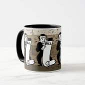 Hilarische Bill & Expense Budgetliefhebbers Mok (Voorkant links)