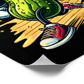 Hilarische Bowling Pickle Poster (Hoek)