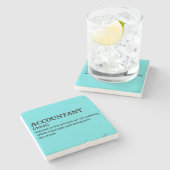 Hilarische CPA Stenen Onderzetter (Zijkant)