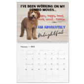 Hilarische gedachten over mijn labradoodle kalender (Feb 2026)