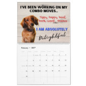 Hilarische gedachten over mijn teckel kalender (Feb 2027)