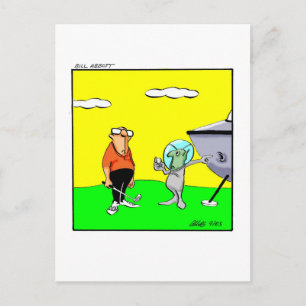 Hilarische Golf Humor Briefkaart
