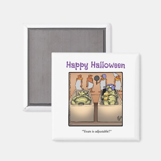 Hilarische Halloween Humor Magnet Gift (Voorkant / Achterkant)