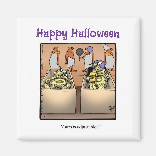 Hilarische Halloween Humor Magnet Gift (Voorkant)