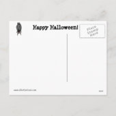 Hilarische Halloween Humor Post Kaart (Achterkant)