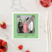 Hilarische Halloween Party servetten (Insitu)