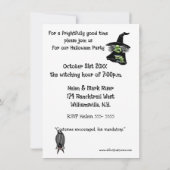 Hilarische Halloween Party Uitnodigingen (Achterkant)