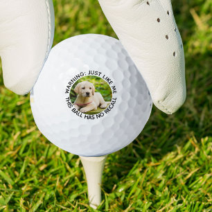 Hilarische 'Hond Papa' Foto Golfbal zonder Recall  Golfballen