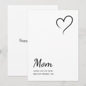 Hilarische humoristische grappen Grappige Moederda Kaart (Voorkant / Achterkant)