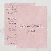 Hilarische Huwelijksadvies Kaarten (Voorkant / Achterkant)