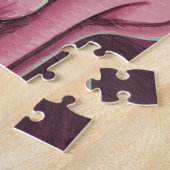 Hilarische kat lezen van een boek puzzel legpuzzel (Zijkant)