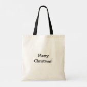 Hilarische kerst Humor Canvas tas Gift (Achterkant)