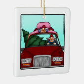 Hilarische kerst Humor Ornament (Rechts)