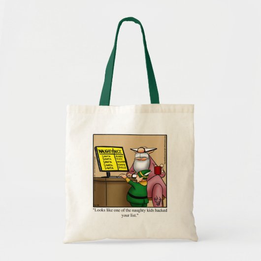 Hilarische kerst Humor Tote Bag (Voorkant)