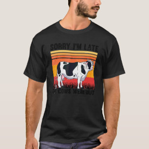 Hilarische Koeien Veetelers Mest Boerderijen Enth T-shirt