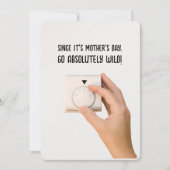 Hilarische Moederdag-Kaart - Mum's Thermostat Kaart (Voorkant)