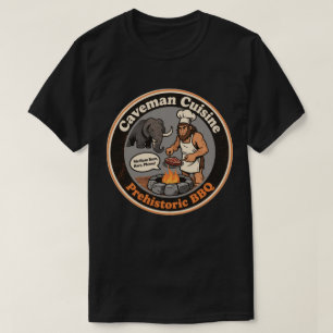 Hilarische Prehistorische BBQ Pret T-shirt