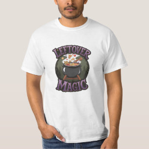 Hilarische restjes-thema kunstwerk voor foodies t-shirt