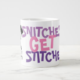 Hilarische Snitches Get Stitches Meme Grote Koffiekop