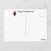Hilarische Thanksgiving Humor Briefkaart (Achterkant)