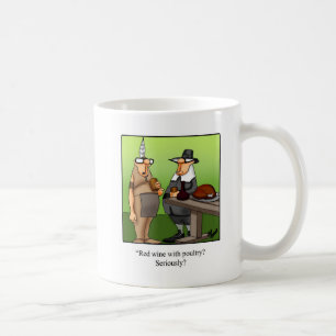 Hilarische Thanksgiving Humor Koffie Mok Gift