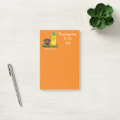 Hilarische Thanksgiving om te doen lijst Post-it® Notes (Kantoor)