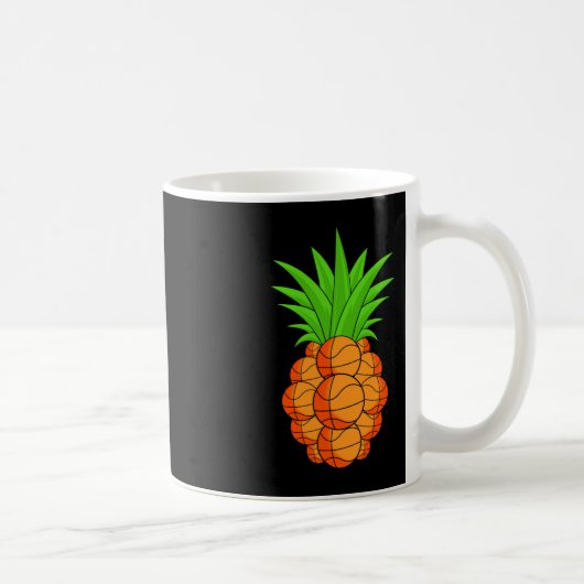 Hilarische unieke basketbal ananas - Original G Koffiemok (Rechts)