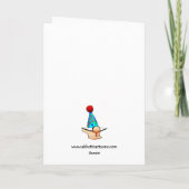 Hilarische verjaardag Humor Kaart voor hem (Achterkant)