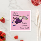 Hilarische verjaardag Humor servetten voor haar (Insitu)