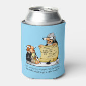 Hilarische vierde juli Humor Koelbox Blikjeskoeler (Blikje Voorkant)
