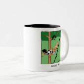 Hilarische werk pendelaar Humor Mok (Voorkant rechts)