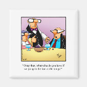 Hilarische Wijn Humor Magnet (Voorkant)