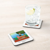 Hilarische Wijn Humor Onderzetter Gift (Rechterzijde)